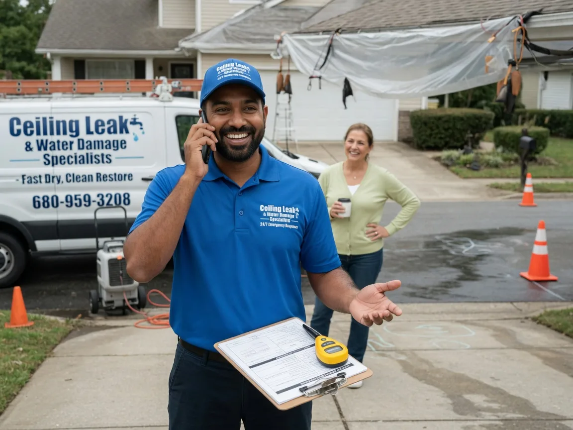 Ceiling Leak Cleanup Winlock, WA FAQs